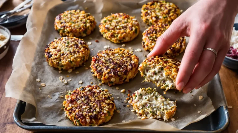 Gemüse-Haferbratlinge aus dem Ofen: Das neue Rezept der Ernährungs-Docs zum Nachmachen
